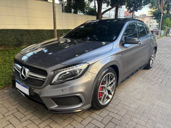 MERCEDES-BENZ GLA 45 AMG 2.0 16V TURBO GASOLINA 4P AUTOMÁTICO